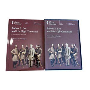 Great Courses Robert E Lee His High Command DVD Guidebook Civil War History